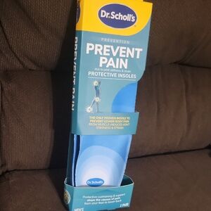 Dr. Scholl's Prevent Pain  Protective Insoles Men Size 8-14 Shoe Size